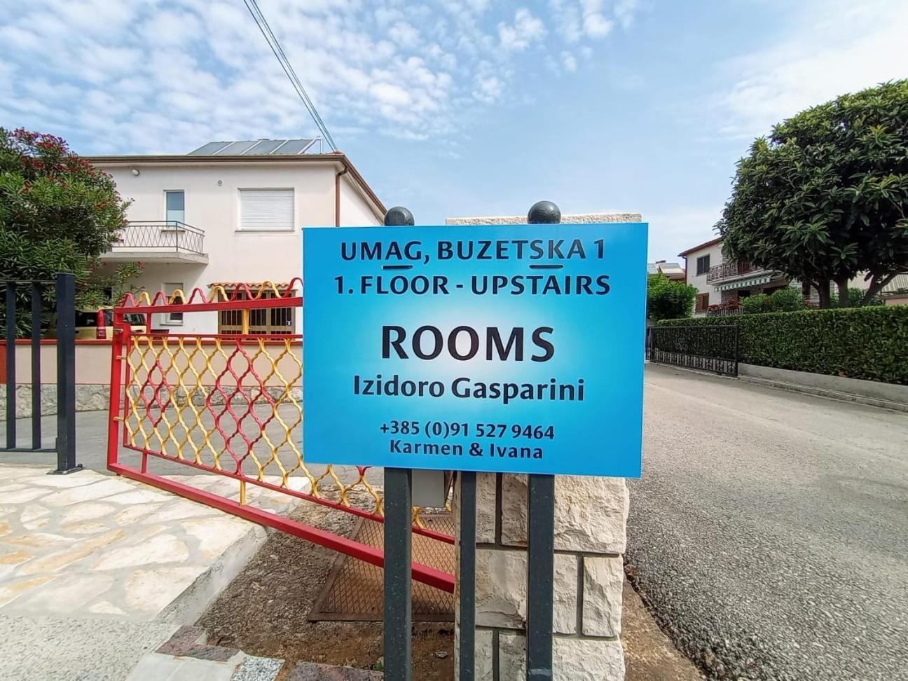 Rooms Izidoro Gasparini Umago Exterior foto